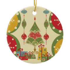 Christmas Tree Ornaments Gifts Presents Holiday