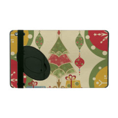 Christmas Tree Ornaments Gifts Presents Holiday iPad Cases