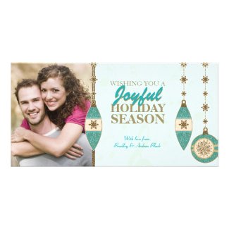 Christmas Tree Ornaments Holiday Photo Cards