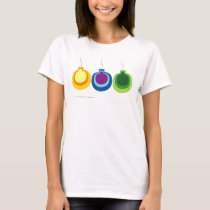 Christmas Tree Ornaments Tee Shirt