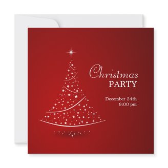 Christmas Tree Party invitation