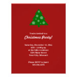 Christmas Tree Party Invitation