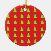 Christmas Tree Pattern Christmas Tree Ornament