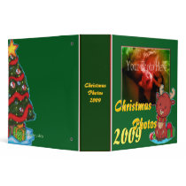 Christmas Tree Photo Binder by Customizables Christmas Tree Photo Binder