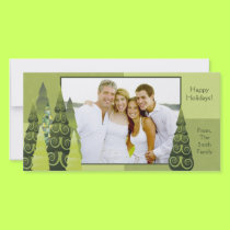 Christmas Tree Photo card photo cards