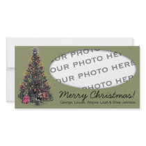Christmas Tree Photo Card