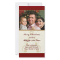 Christmas Tree Photo Greeting Card photocard