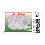 Christmas tree photo Stamp Christmas tree photo Stamp