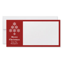 Christmas Tree Photo Card Template