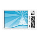 Christmas Tree postage by Krissy_B Christmas Tree postage
