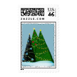 Christmas tree postage