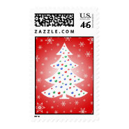 Christmas tree - Postage stamp
