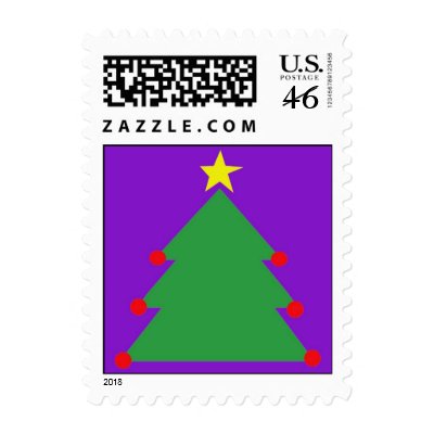 Christmas Tree postage