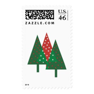 christmas tree stamp