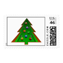 Christmas Tree Postage Stamps