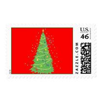 christmas tree postage
