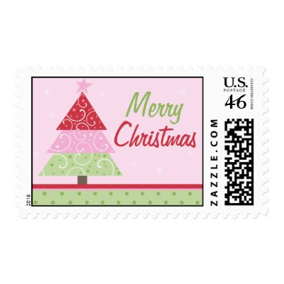 Christmas Tree postage