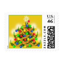 CHRISTMAS TREE Postage (Small) postage