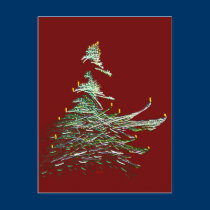 Christmas Tree postcards
