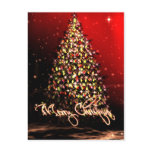 Christmas Tree Postcard