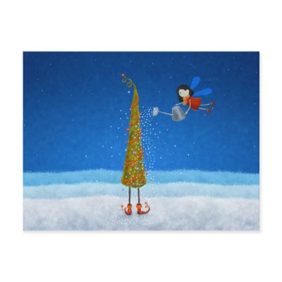 Christmas Tree postcards