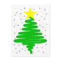 Christmas Tree Postcard