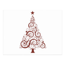 Christmas Tree Postcard