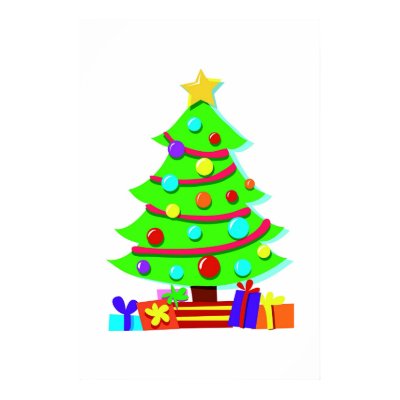Christmas Tree Poster by Maria_K_Bell