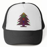 Christmas Tree - Purple decorated hats