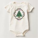 Christmas Tree Quilt Square Cross Stitch Pattern t-shirts