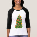 Christmas Tree Raglan Jersey t-shirts by twopurringcats Christmas Tree Raglan Jersey t-shirts