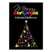 Christmas Tree Rainbow Cards