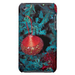 Christmas tree red ornament iPod Case-Mate cases