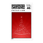 Christmas Tree (Red) stamps