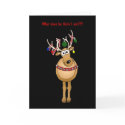 Christmas Tree Reindeer cards