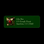 Christmas Tree Return Address Label
