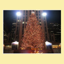Christmas Tree Rockefeller Center postcards