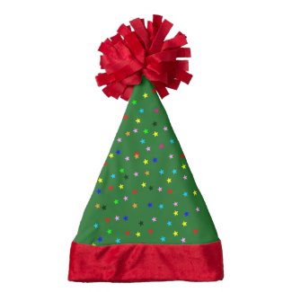 Christmas tree santa hat