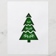 Christmas Tree Sectional call ornament Full Color Flyer