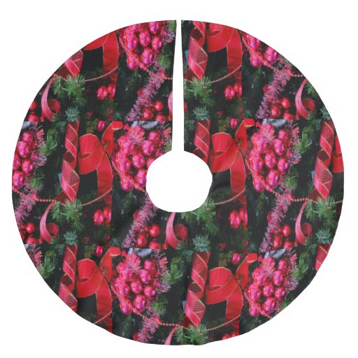 christmas tree skirt red and green zazzle christmas tree skirt red and green zazzle