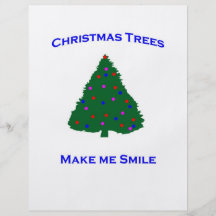 Christmas Tree Smiles Flyers