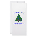 Christmas Tree Smiles Full Color Rack Card