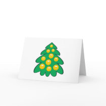 Christmas Tree  Smiley Face cards