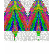 Christmas Tree - Snowhite Diamond Patterns t-shirts