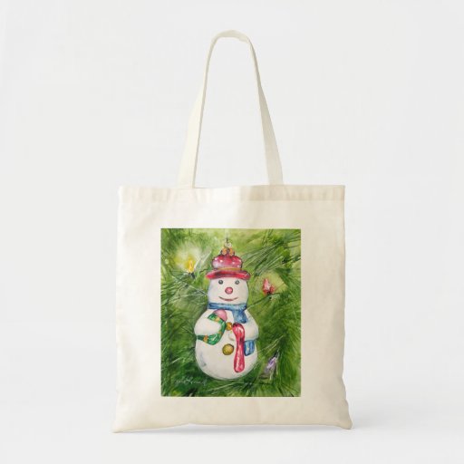 christmas tree snowman tote bag zazzle christmas tree snowman tote bag zazzle