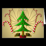 Christmas Tree Spirit - Christmas Greeting Card cards
