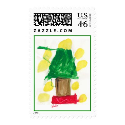 Christmas Tree Stamp by korenray