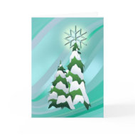 CHRISTMAS TREE & STAR by SHARON SHARPE card