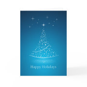 Christmas Tree Stars creative christmas cards