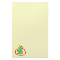 Christmas Tree stationery